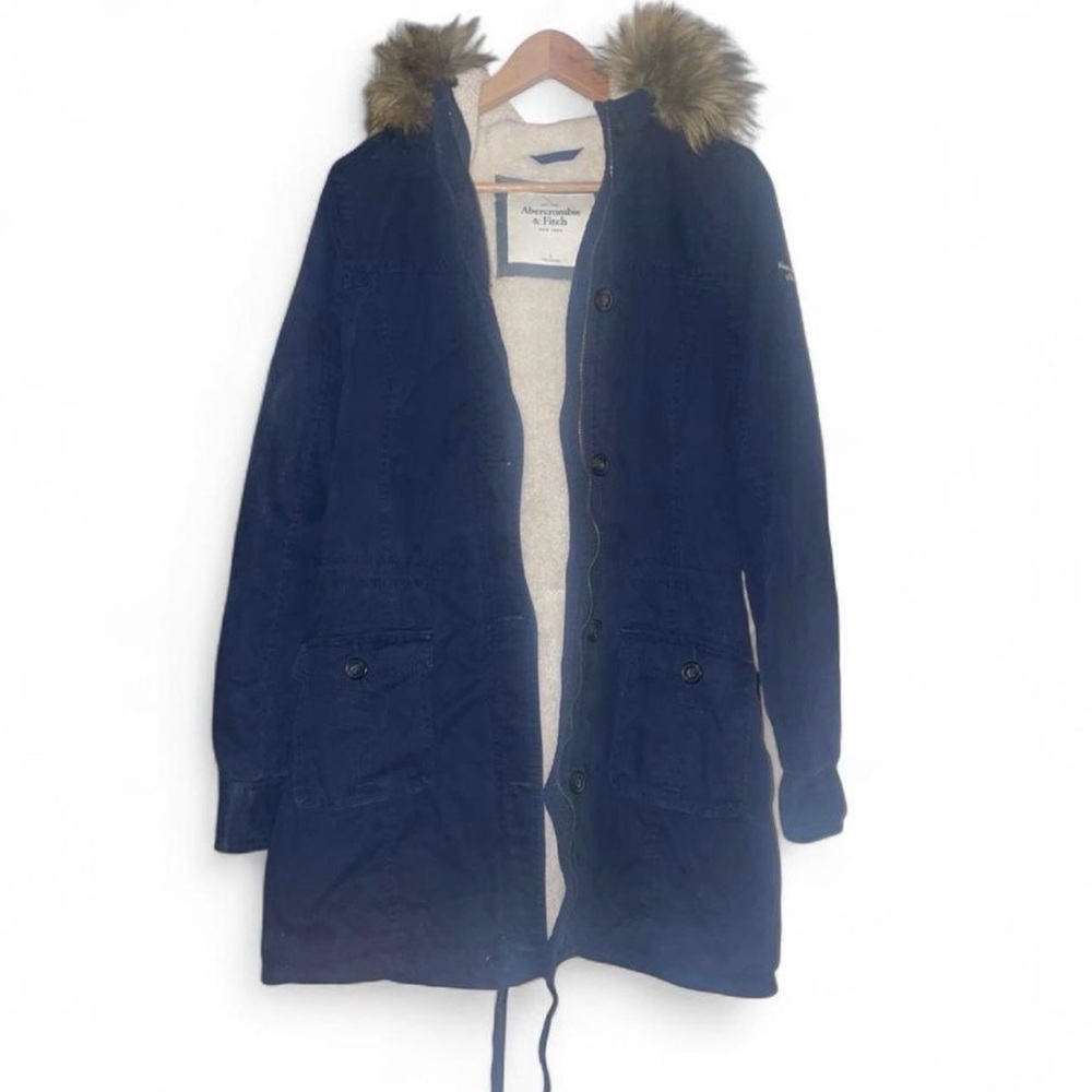 Abercrombie Parka with Fur Trim Hood